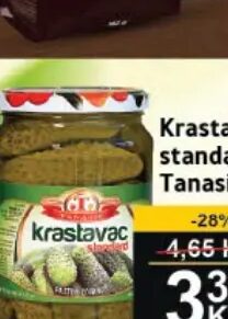 Tanasić Krastavci standardni 720ml, Best