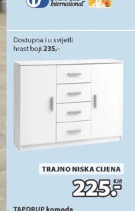 TAPDRUP komoda 1 kom, JYSK