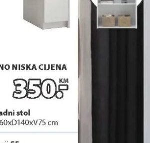 TAPDRUP noćni ormarić 1 kom