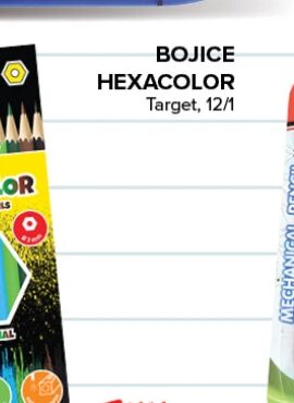 TARGET BOJICE HEXACOLOR, 12/1