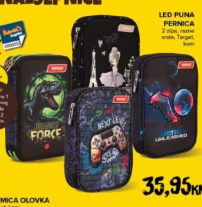 Target Led puna pernica kom, Konzum i Mercator