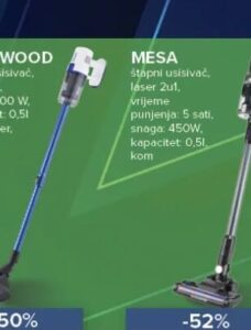 Techwood štapni usisivač TAS-663 0.5 l