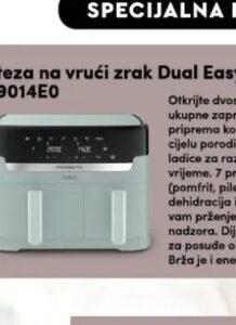 Tefal Dual Easy Fry EY9014E0, Konzum i Mercator