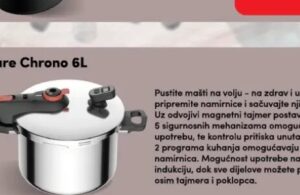 Tefal Ekspres lonac Secure Chrono 6L 6 l, Konzum i Mercator