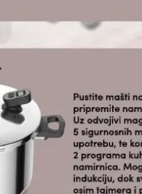 Tefal Ekspres lonac Secure Chrono 6L P2590701 6 l, Konzum i Mercator