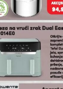 Tefal Friteza na vrući zrak Dual Easy Fry, Konzum i Mercator
