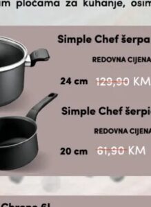 Tefal Simple Chef šerpica za umake 20 cm 20 cm, Konzum i Mercator