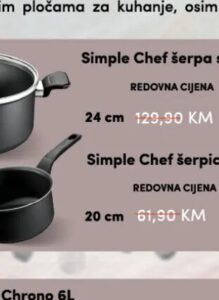 Tefal Simple Chef šerpica za umake 20 cm 20 cm, Konzum i Mercator
