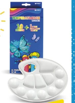 Tempere 10/1 + paleta set