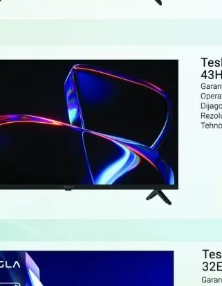 Tesla UHD Smart TV 43H665BUV 43"