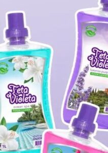 Teta Violeta Sredstvo za podove Luxurios Purple/Ocean Spa/Passion Flower 1 l, Belamionix