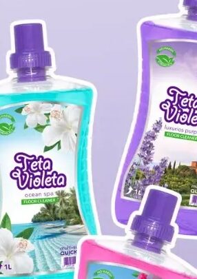 Teta Violeta Sredstvo za podove Luxurios Purple/Ocean Spa/Passion Flower 1 l