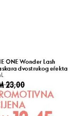 THE ONE Wonder Lash maskara dvostrukog efekta 8 ml