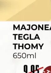 Thomy Majonea tegla 650 ml, Belamionix