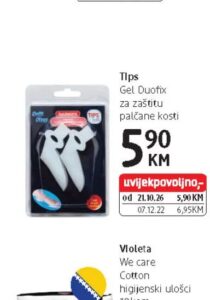 Tips Gel Duofix za zaštitu palčane kosti null, dm
