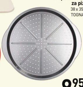 Tognana rupičasti kalup za pizzu 38 x 35 cm, Crvena jabuka