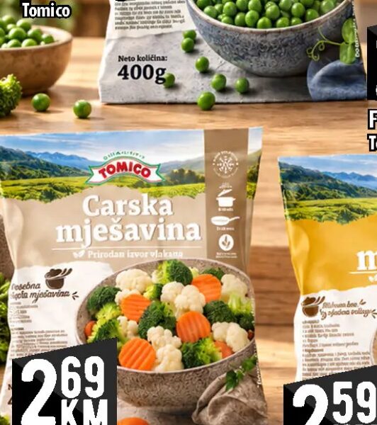 Tomico Carska miješavina povrća 400 g