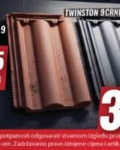 Tondach Twinston 9 braon kom, Penny