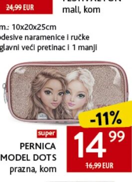 Top Model pernica Dots prazna, kom