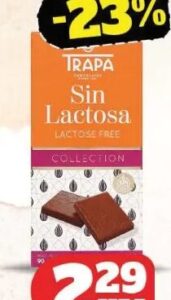 TRAPA Čokolada bez laktoze 90 g