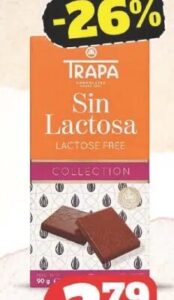 Trapa čokolada bez laktoze sa bademima 100 g