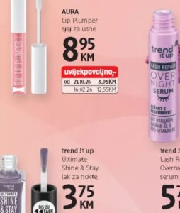 trend !t up Ultimate Shine & Stay lak za nokte, dm