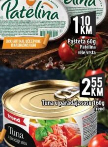 Trend Tuna u paradajz sosu 160 g, Kort