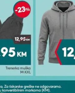 Trenerka muška M-XXL, Mega diskont