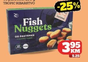 Tropic Ribarstvo Fish Nuggets od pastrmke 250 g