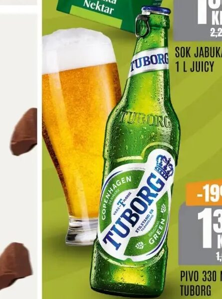 Tuborg pivo 330 ml