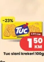 Tuc slani krekeri 100g, Hass