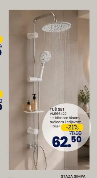 TUŠ SET VM166422 1 kom