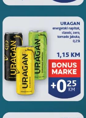 Uragan Energetski napitak 0.25 l
