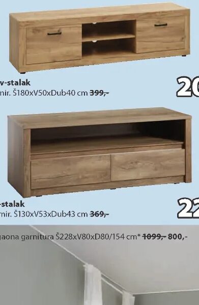 VEDDE tv-stalak 1 kom
