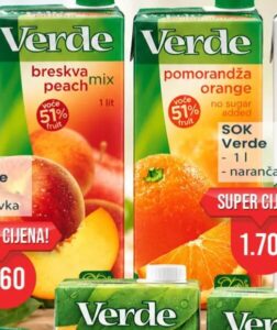 Verde sok breskva 1 l, FIS