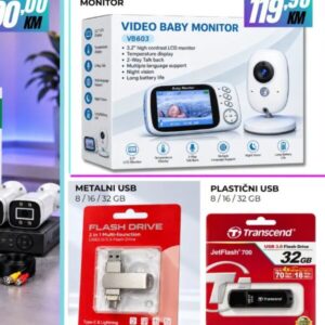 Video Baby Monitor VB603 1 kom, Belamionix