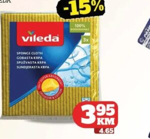 Vileda Spužvasta krpa 3/1