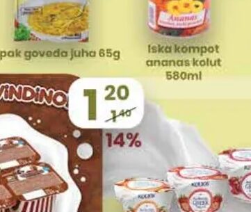Vindino mliječni desert 125 g