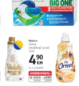 Violeta Divine omekšivač za veš 1,55 l, dm