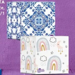 Violeta papirne maramice 60/1, Konzum i Mercator