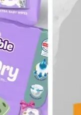 Violeta pelene Double Care AirDry 60 kom, Bingo