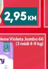 Violeta Pelene Jumbo 66 kom, Mega diskont