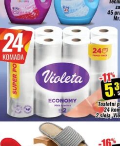 Violeta Toaletni papir 24 komada, Robot