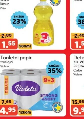Violeta Toaletni papir troslojni 12 kom