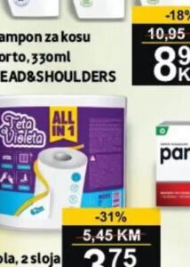 VIOLETA Ubrus Maxi rola 2 sloja, Best