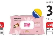 Violeta We care vlažne maramice za uklanjanje make up-a 60 kom