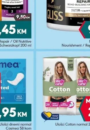 Violetta Ulošci Cotton normal 20+20 kom