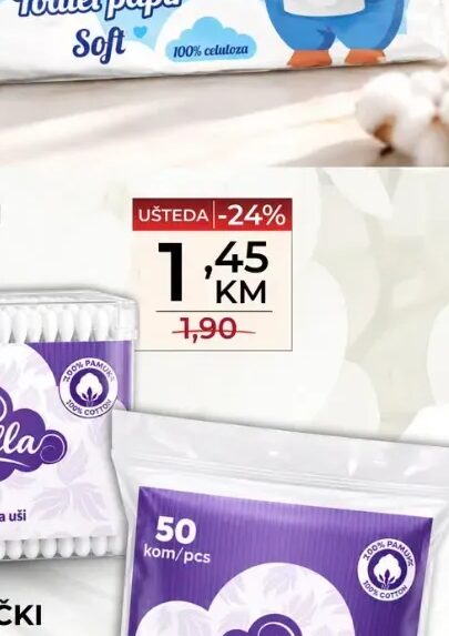 Violla štapići za uši 300 kom/pcs