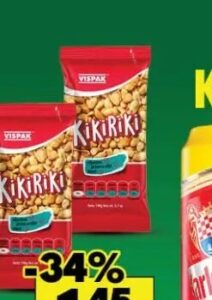 Vispak Kikiriki prženi 190 g, Robot