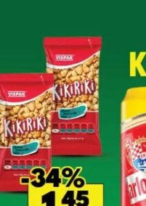 Vispak Kikiriki prženi 190 g, Robot